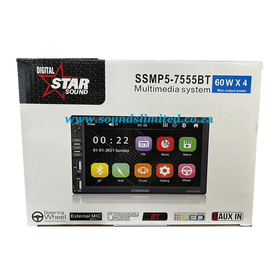 Starsound SSMP5-7555BT Multimedia System