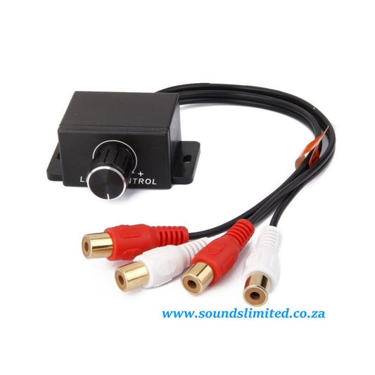 Universal Car Bass Level Control for amplifier (RCA)