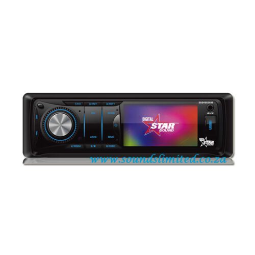 Starsound SSDVDS-3030 3" Lcd DVD, Usb, Sd, Mp3 Player