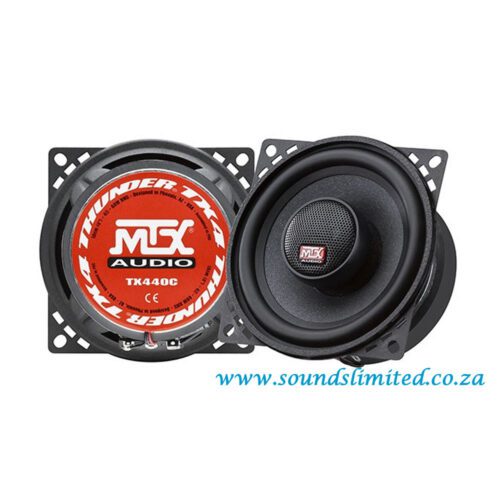 MTX Audio  TX440C  4“ (10cm) 2-way coaxial speakers 60W RMS 4Ω