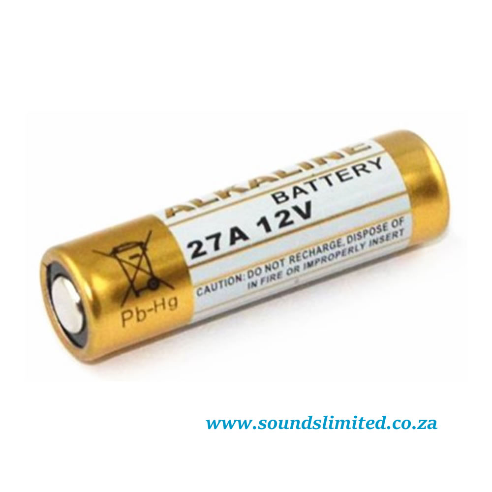 SL 27A 12V Long Life Alkaline Battery – Sounds Limited