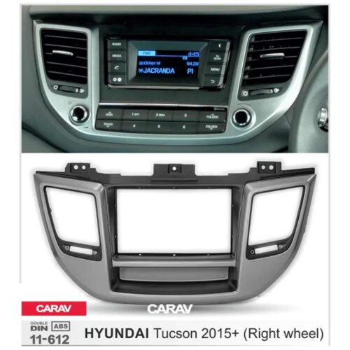 Carav 11-612 Hyundai Tucson 2015+ In-Dash Car audio installation kit (Radio Trim)