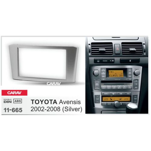 Carav 11-665 Toyota Avensis Radio Installation Kit