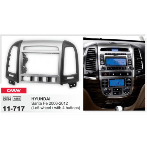 Carav 11-717 Hyundai Santa Fe Radio Installation Kit