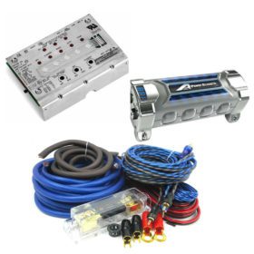Wiring Kits, Capacitors, X-Overs, & Accessories