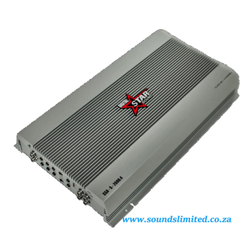 Starsound SSA-S-3400.4 Mosfet 4 Channel Amplifier – Sounds Limited