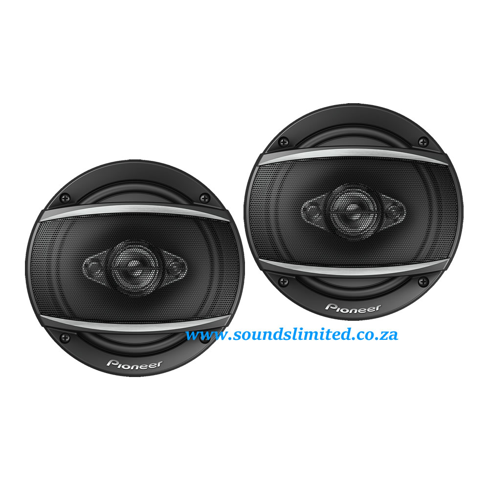 Pioneer TS-A1680F 6-1/2″ – 4-way, 350 W Coaxial Speakers (pair