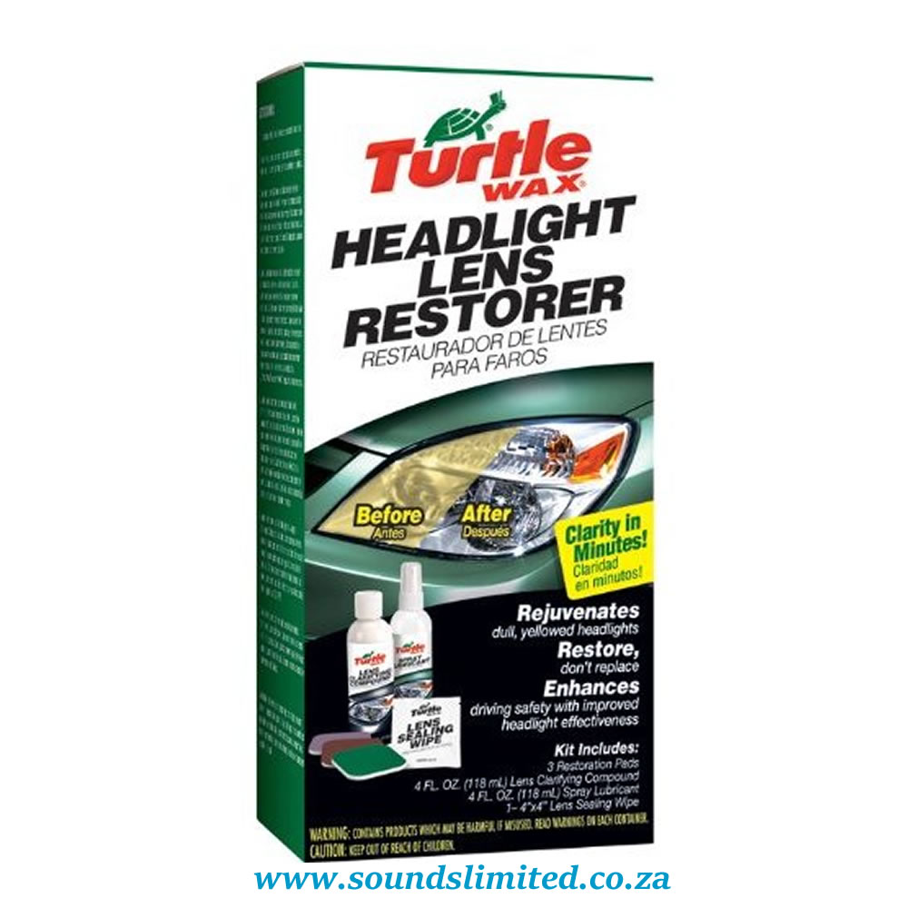 Turtle Wax Headlight Lens Restorer Kit