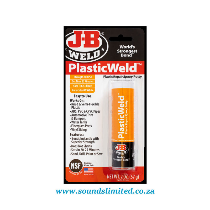 J-B Weld JBW8237 PlasticWeld Epoxy Putty – Sounds Limited