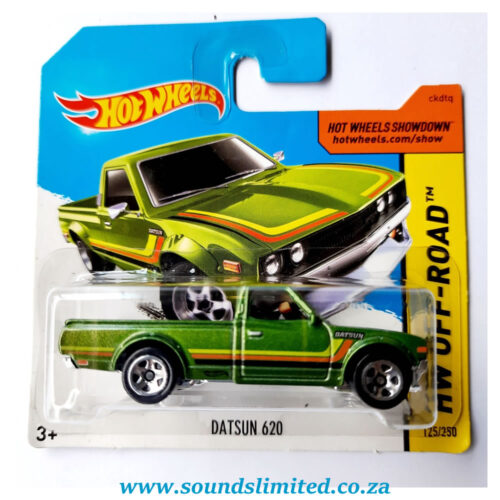 Hot Wheels Datsun 620 Green 1:64 Scale JDM