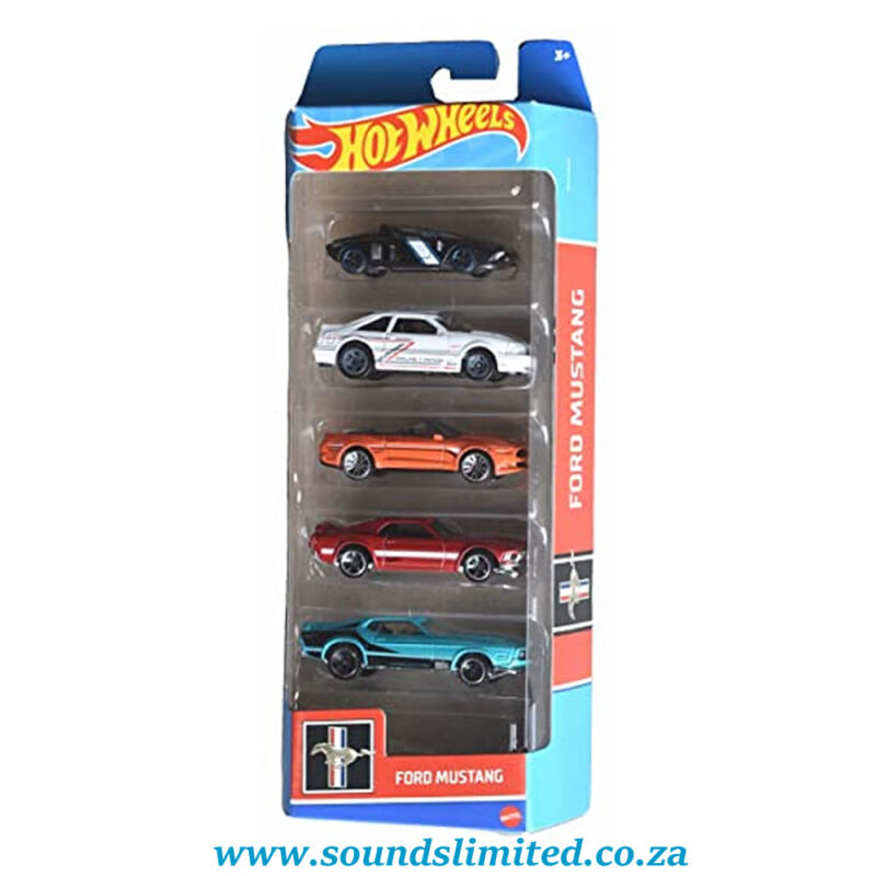 Hot Wheels Ford Mustang 5 Pack Sounds Limited