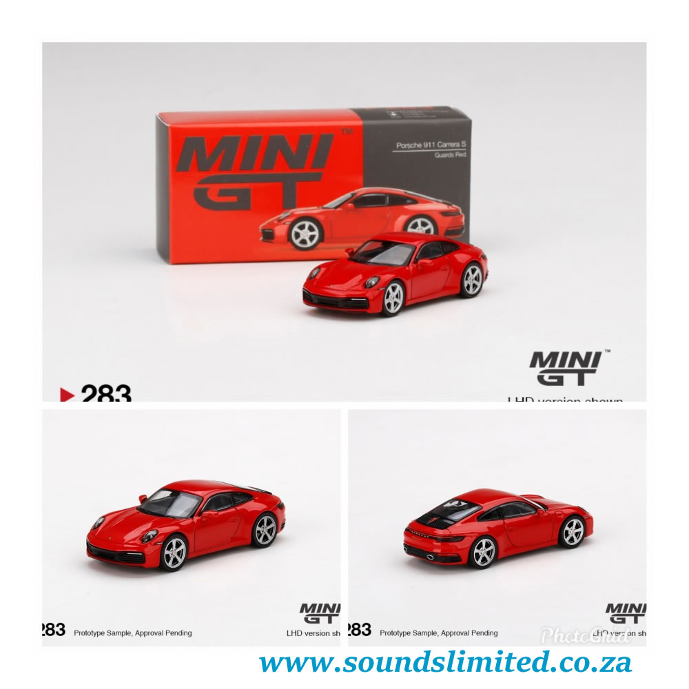 Mini GT 1:64 Porsche 911 (992) GT3 Guards Red (MGT00662-L) Diecast Car