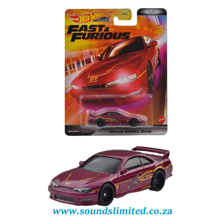 Hot Wheels Hcp27 Retro Entertainment Fast And Furious Nissan 240sx S14 Red Sounds Limited 