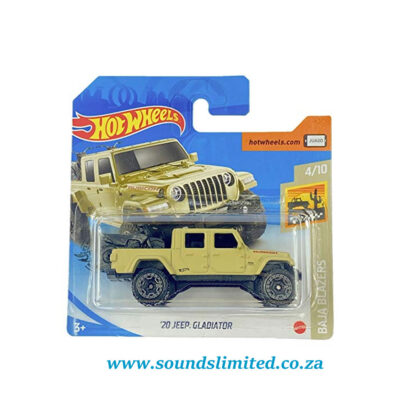 Hot Wheels ’20 Jeep Gladiator – Sounds Limited