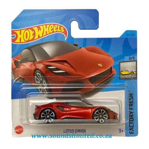 Hot Wheels Lotus Emira Red HW Green Speed