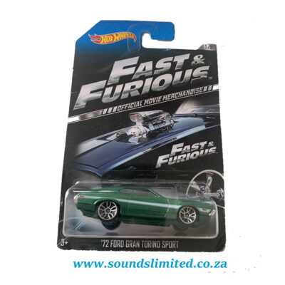 Hot Wheels Fast And Furious Ford Grand Torino Sport Sounds Limited