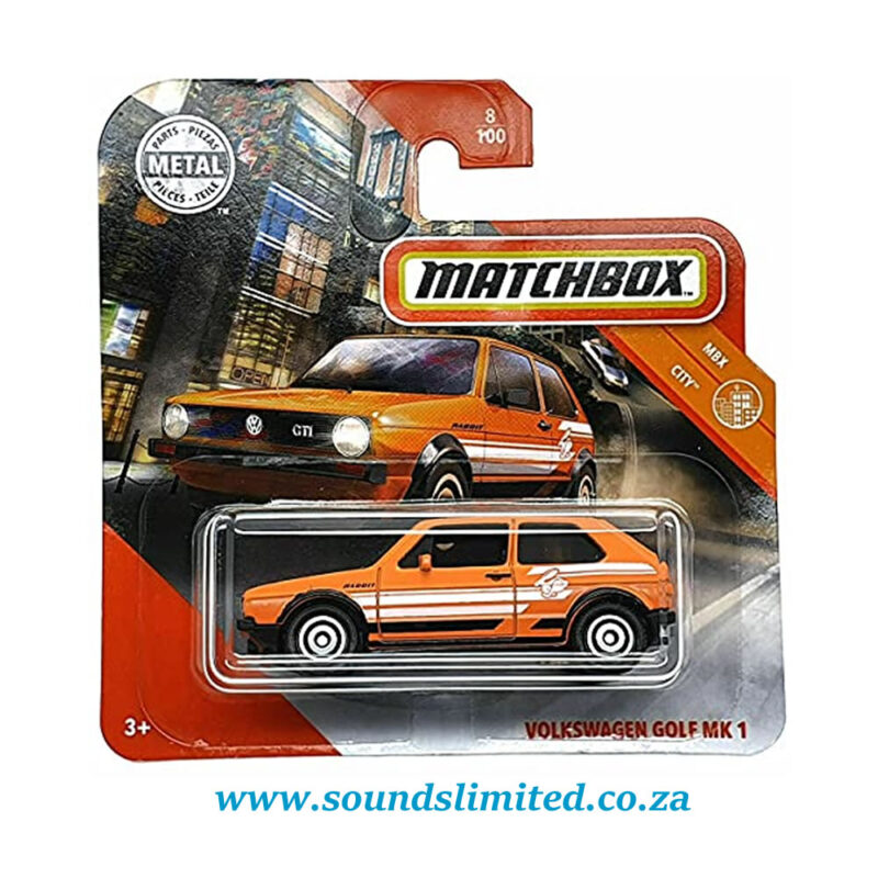 Matchbox Volkswagen Golf MK1 MBX City Orange – Sounds Limited