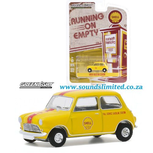 Greenlight 1959 Austin Mini Cooper Seven, Shell Oil