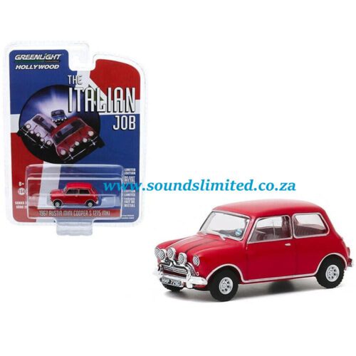 Greenlight Collectibles Hollywood - The Italian Job - 1967 Austin Mini Cooper S 1275 MKI