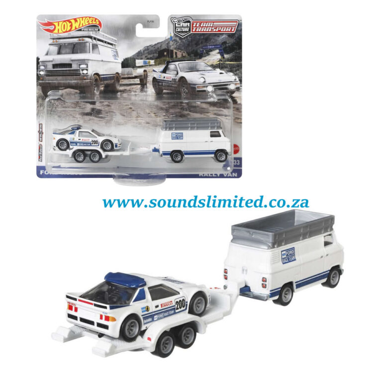 Hot Wheels Premium Car Culture Team Transport 33 Ford Rs200 And Rally Van Sounds Limited 1948