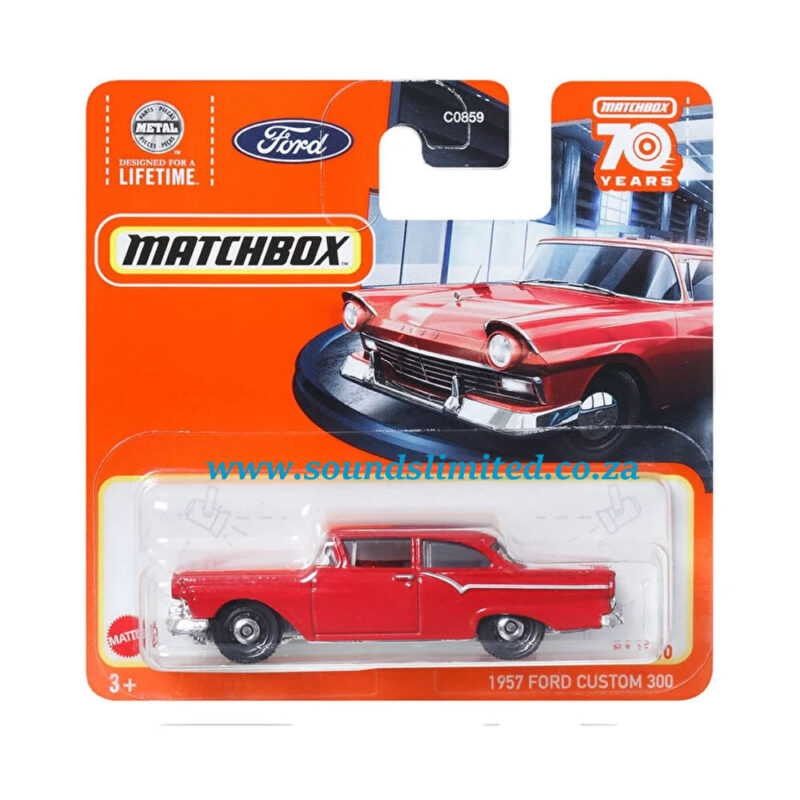 Matchbox 70 Years 2023 1957 Ford Custom 300 HLC85 – Sounds Limited