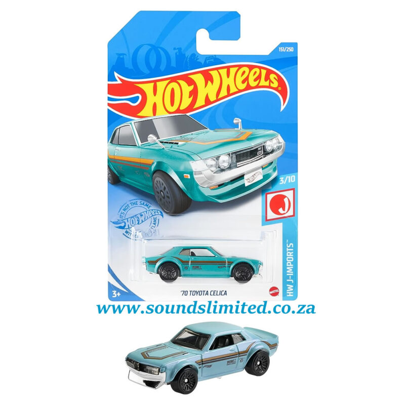 Hot Wheels HCM62 Basic Car ’70 Toyota Celica – Sounds Limited