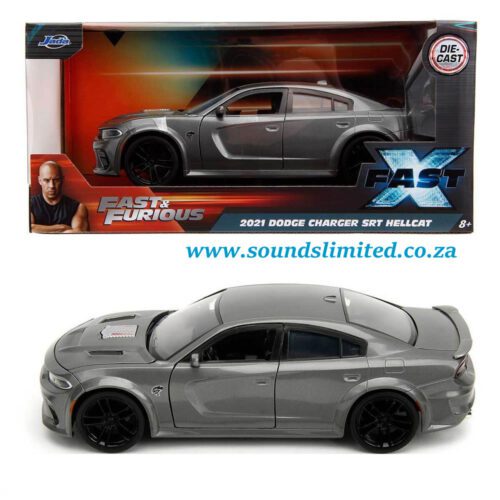 Jada Toys 1/24 Fast and Furious 2021 Dodge Charger SRT Hellcat #34472