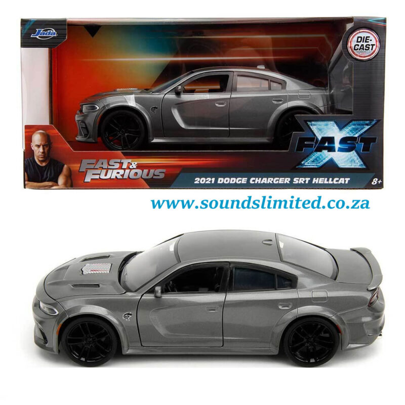 Jada Toys 1/24 Fast and Furious 2021 Dodge Charger SRT Hellcat #34472 ...