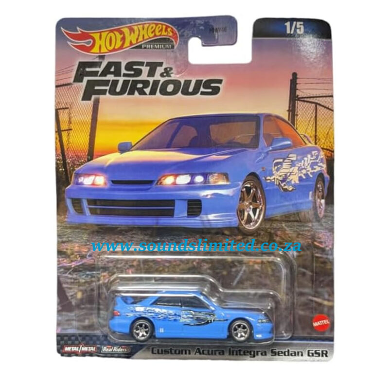 Hot Wheels HKD27 Fast and Furious – Custom Acura Integra Sedan GSR ...