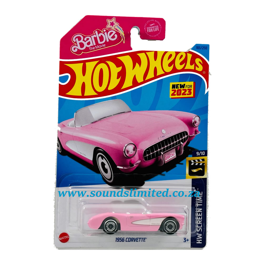 Hot Wheels-Corvette Barbie radiocommandée-Tirée du film Barbie