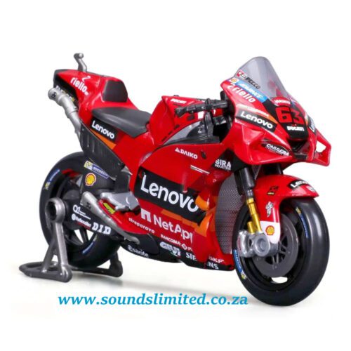 Maisto 36391 1/18 Ducati Lenovo #63 F. Bagnaia MotoGP 2022