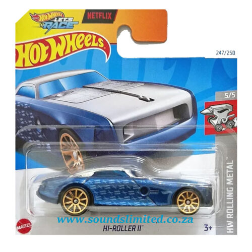 Hot Wheels Netflix Hi-Roller II HW Rolling Metal HRY94