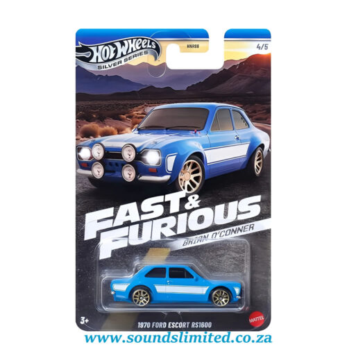 Hot Wheels Silver line 1970 Ford Escort RS1600 JBY32 Fast & Furious 2025