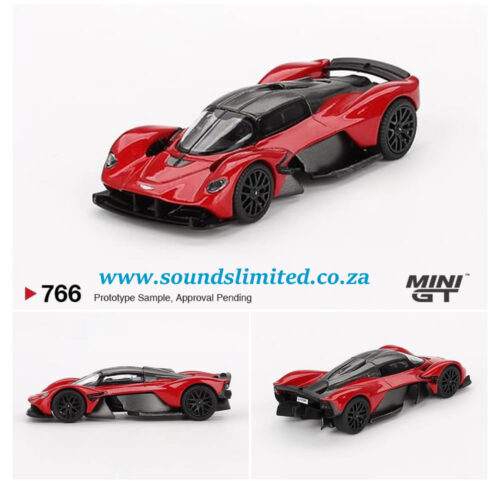 Mini GT #766 Aston Martin Valkyrie Hyper Red