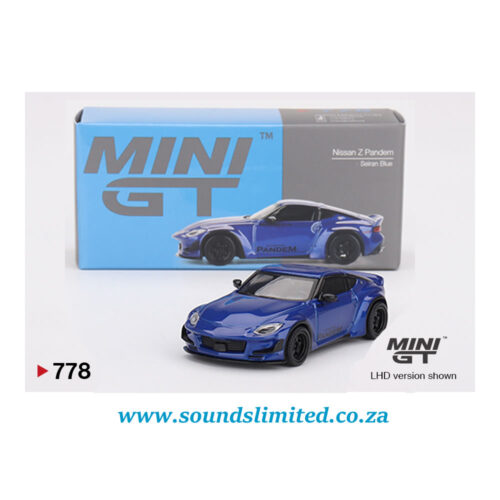 Mini GT #778 Nissan Z Pandem Seiran Blue