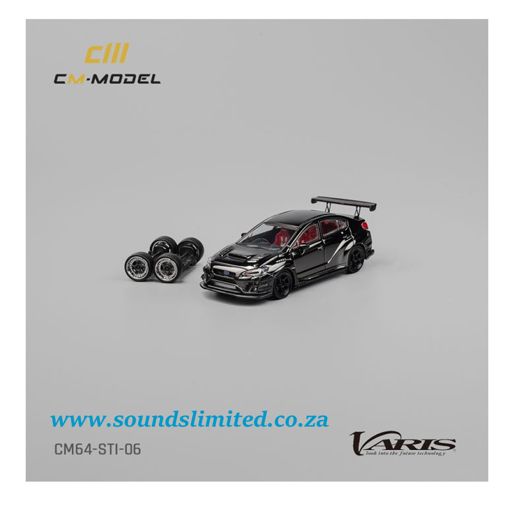 CM Model Subaru Varis Widebody 1.0 STI Chrome Black CM64-STI-06