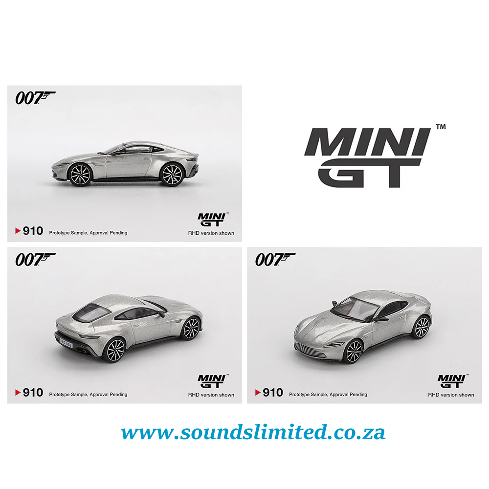 Mini GT Aston Martin DB10 007 Spectre English Card #910