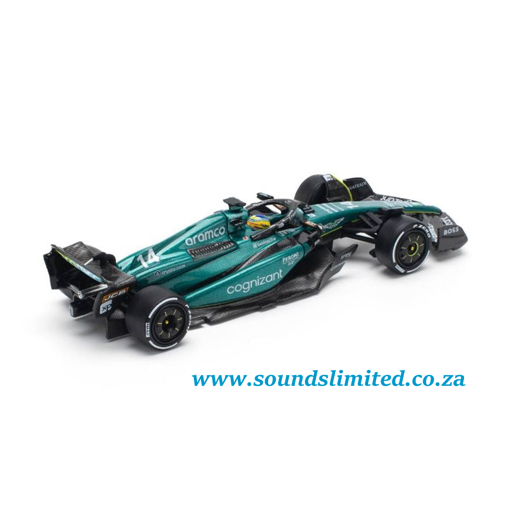Pop Race Aston Martin AMR23 F1 #14 F Alonso PR64-198