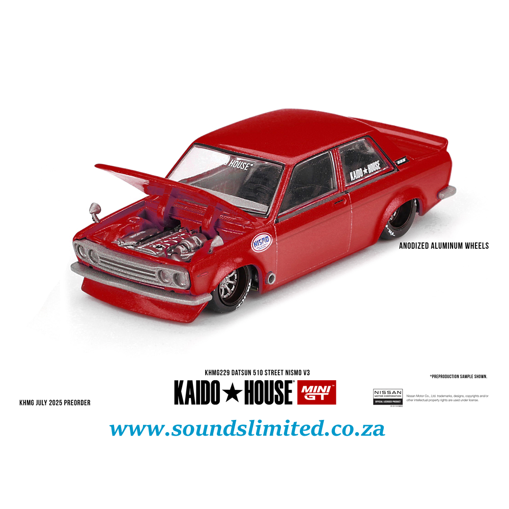 Mini GT x Kaido House #229 Datsun 510 Street Nismo V3